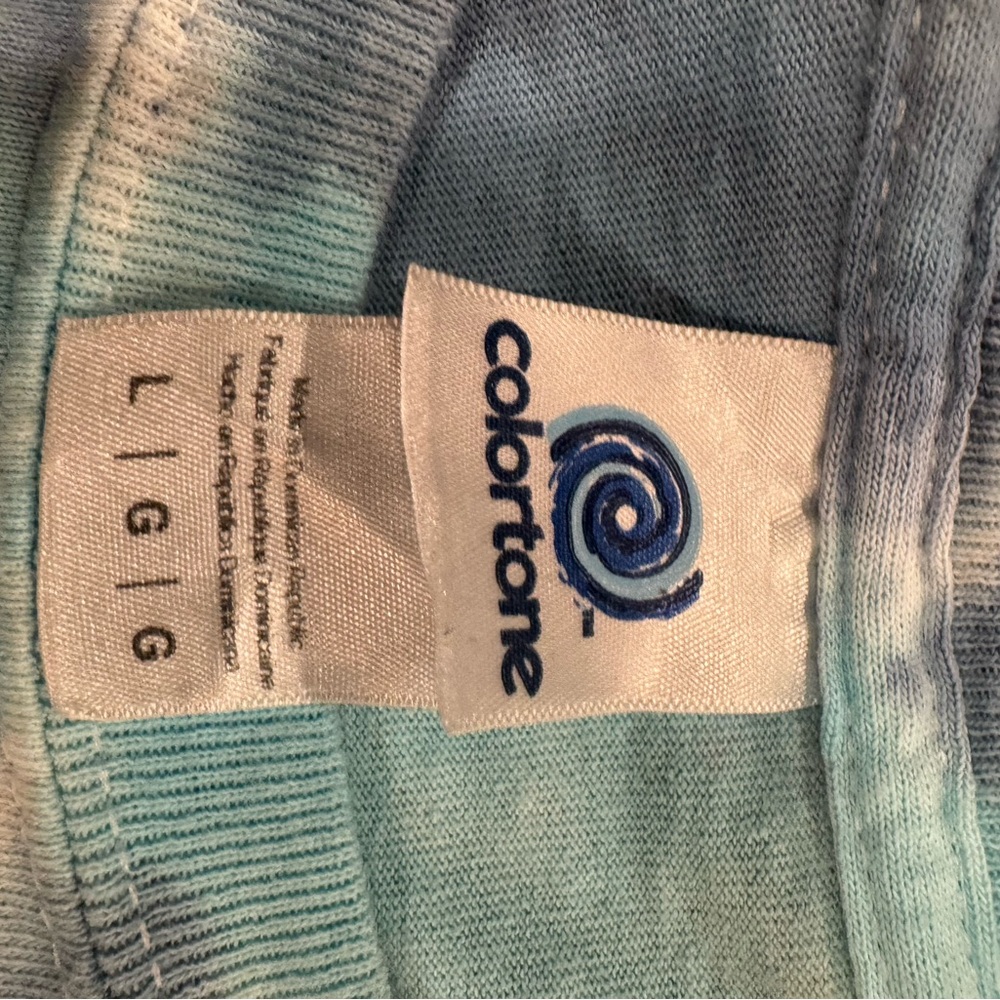 Teddy Fresh Blue Tie-Dye Short Sleeve Tee